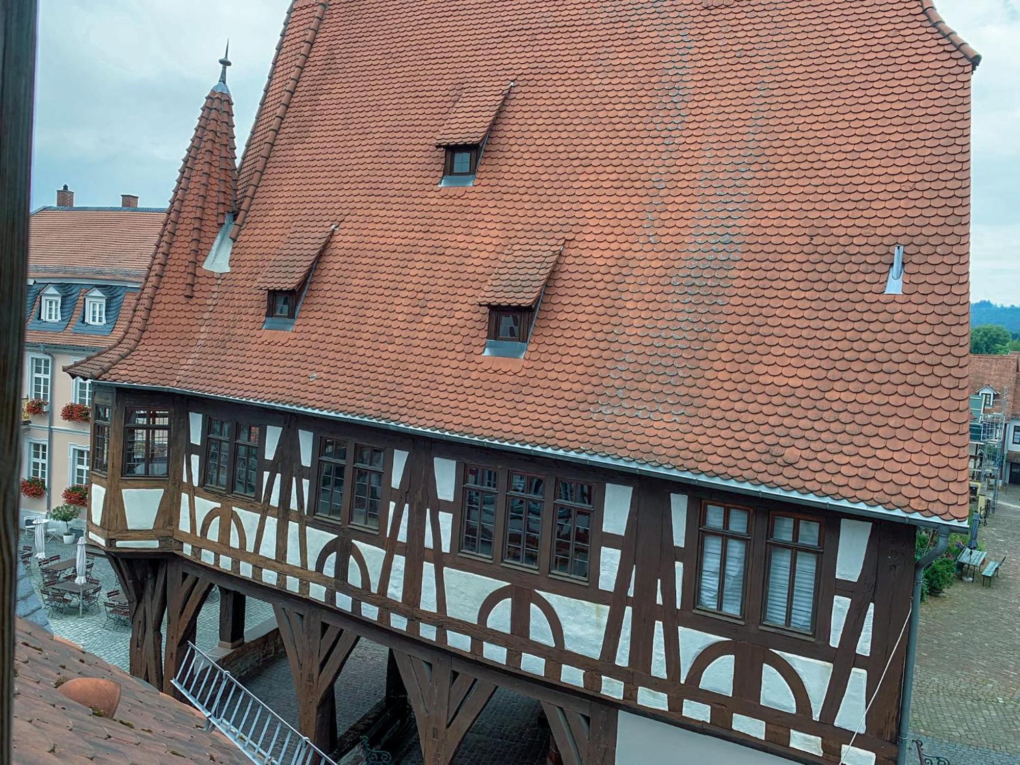Apartment Am Historischen Rathaus Michelstadt Eksteriør billede