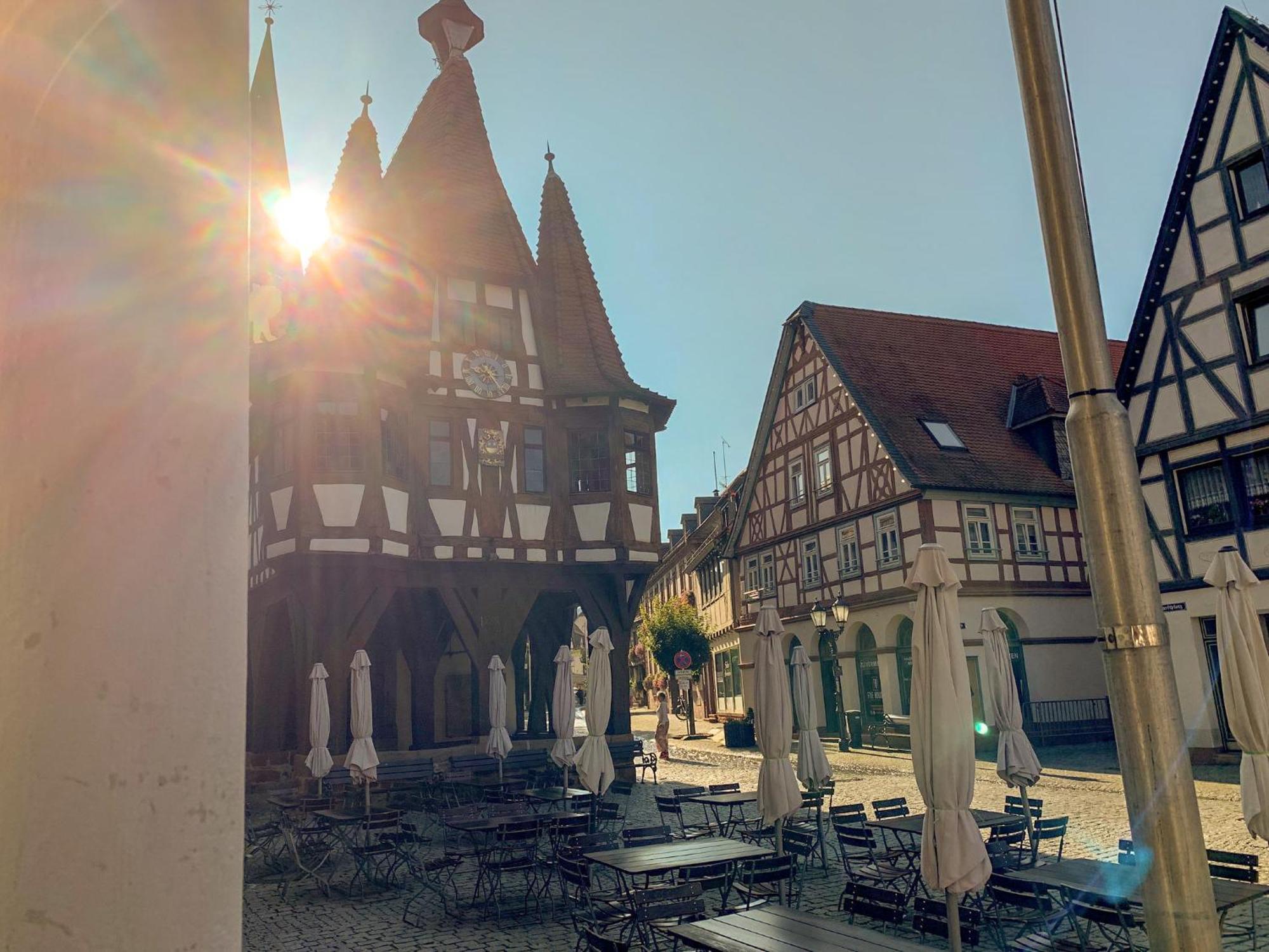 Apartment Am Historischen Rathaus Michelstadt Eksteriør billede