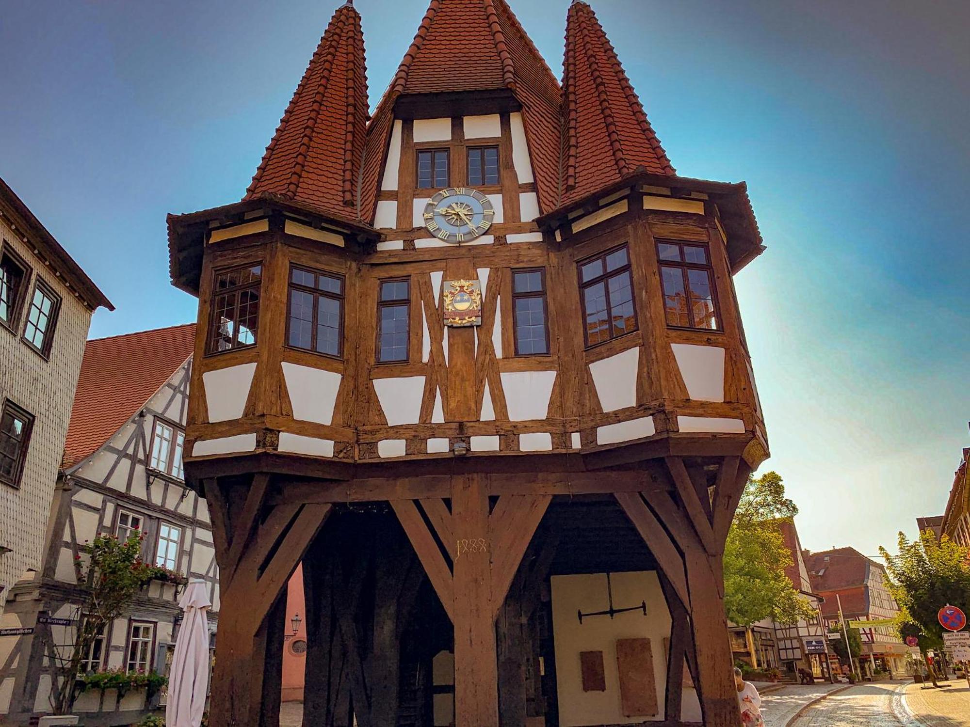 Apartment Am Historischen Rathaus Michelstadt Eksteriør billede